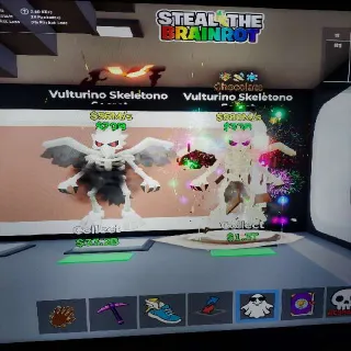 Vulturino Skeletono Chocolate Lot