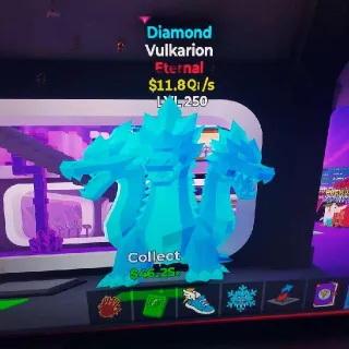 Vulkarion Diamond Max Level!