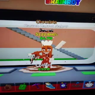 Carrot Carrot Sahur Chocolate