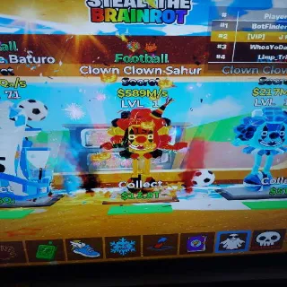 Clown Clown Sahur Football