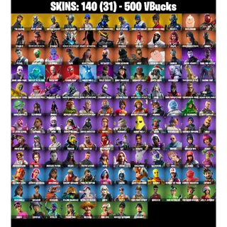 🎮 Fortnite OG GRAIL Account – 140 Skins | PC/XBOX | The Reaper | Elite Agent | Carbon Commando | Mako Glider | 64 Ex | FA