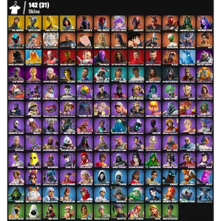 🔥 Fortnite OG STACKED – 142 Skins | PC/PSN/XBOX | The Reaper ⚡ Elite Agent ⚡ Take The L ⚡ Gold Midas ⚡ FA ✅