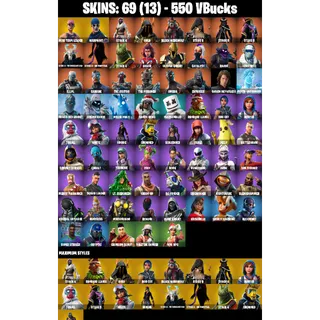 🎮 Fortnite Account + STW – 69 Skins | Rose Team Leader | Warpaint | The Prisoner | Anakin Skywalker | Frozen Love Ranger | FA
