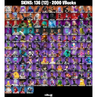 [PC/PSN/XBOX] — 136 Skins | The Ageless Champion, Combat Elite, Viper School | 14 EX | 2000 VB | FA