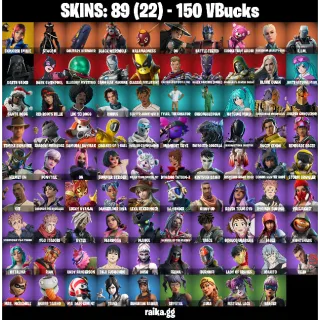 [PC/PSN/XBOX] — 89 Skins | Dark Gwenpool, Energized Godzilla, Samurai Baymax | 34 EX | FA