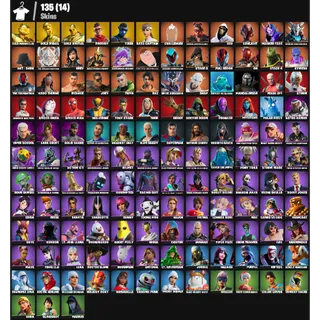 🔥 Fortnite Account – 135 Skins | Spider-Man 💎 | Superman 💎 | Gold Midas 💎 | Solid Snake 💎 | Lara Croft 💎 | FA ✅