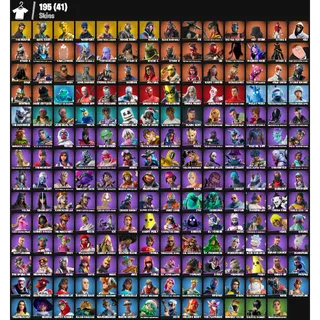 🎮 Fortnite OG STACKED – 195 Skins | PC/PSN/XBOX | Take The L 💎 | The Reaper 💎 | Elite Agent 💎 | Gold Midas 💎 | FA ⚡