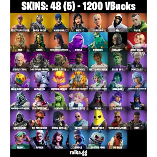 [PC/PSN/XBOX] -  48 Skins - Rose Team Leader | Rogue Agent | Warpaint - FA