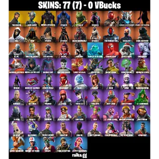 🎮 Fortnite OG Account – [77 Skins] | [PC/PSN/XBOX] |  The Reaper | Omega S5 | Take The L  | Fa