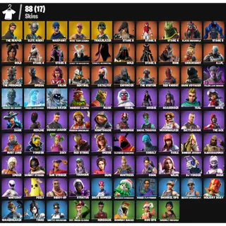 88 Skins | PC/PSN/XBOX | Take The L 💎 | The Reaper 💎 | Elite Agent 💎 | Mako 💎 | FA + EC ✅ | OG STW ✅
