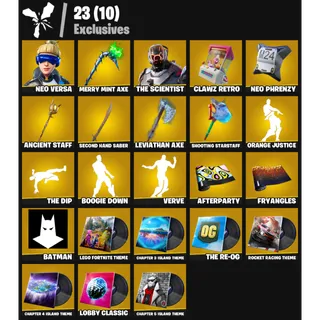 [41 Skins] | [PC/PSN/XBOX] | Neo Versa 💎 Merry Mint Axe ✨| Leviathan Axe ✨ | Orange Justice | FA ✅