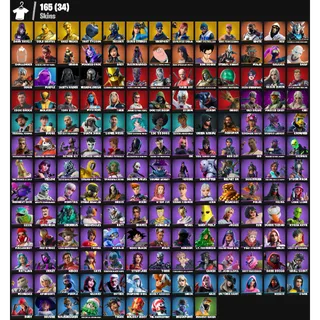 🔥 Fortnite STACKED Account – 165 Skins | Gold Midas 💎 | Master Chief 💎 | Darth Vader 💎 | Leviathan Axe 💎 | FA ✅