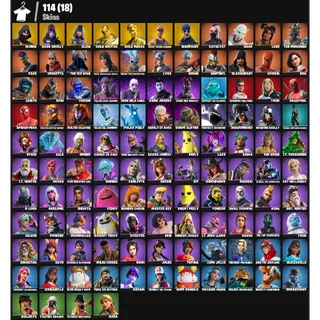 ✨ Fortnite Account | [114 Skins] | [PC/PSN/XBOX] | IKONIK ❤️ Glow 💜 | Dark Skully 🔥 | Scenario 🔥| FA + EC + OG STW ✅ 