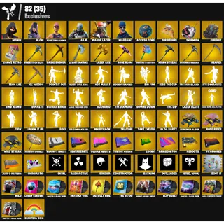 [338 Skins] | [PC/PSN/XBOX] | IKONIK ❤️ Glow 💜| Scenario 🔥| Leviathan Axe 🔥| OG STW ✅| FA ✅ | 3950 VB