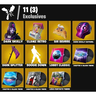 1 Skin | PC/PSN/XBOX | Dark Skully 💎 | Dark Skully Set | Boogie Down | FA + EC ✅