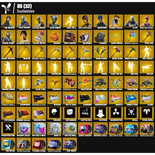 210 Skins | PC/PSN/XBOX | The Reaper ⚡ Take The L ⚡ Blue Squire ⚡ Royale Knight ⚡ FA ✅ OG STW ✅