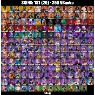 [PC/PSN/XBOX] - 181 Skins - Rainbow Racer | Andromeda | Explorer Emilie | Lara Croft (Gold Anniversary) - FA