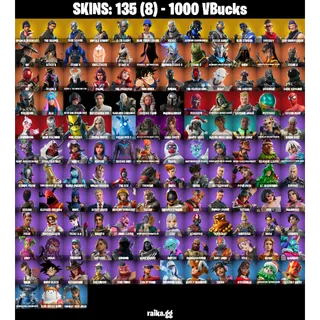 🎮 Fortnite Account — Sparkle Specialist + Reaper | 135 Skins | Take The L | 59 EX | 1000 VB