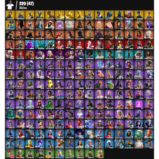[PC/XBOX] - 220 Skins | Travis Scott 💎 | The Reaper 💎 | Take The L 💎 | Mako 💎 | Royale Knight 💎 | FA ✅