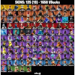 🎮 Fortnite Account — 125 Skins | OG STW ✅ | Gold Midas ✨ + Tart Tycoon | Naruto Uzumaki + Lara Croft ✨ | Boogie Down 