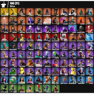 🔥 Fortnite Account – 106 Skins | Gold Midas 💎 | Leviathan Axe 💎 | Reaper 💎 | John Wick 💎 | FA ✅