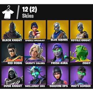 🔥 Fortnite OG Account – 12 Skins | PC/PSN/XBOX | Black Knight 💎 | Sparkle Specialist 💎 | Floss 💎 | Mako ⚡ | FA ✅
