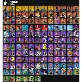 🎮 Fortnite OG Account – 138 Skins | PC/PSN/XBOX | The Reaper ⚡ Elite Agent | Triple Gold | Fresh | STW Super Deluxe | FA ✅