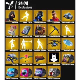 🎮 Fortnite OG Account – 34 Skins | IKONIK ❤️ | Take The L ⚡ | Scenario ⚡ | FA ✅ 