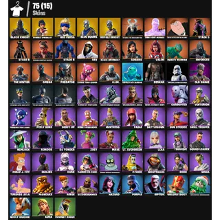 [75 Skins] | [PC/PSN/XBOX] | Black Knight 💎 Sparkle Specialist 💎 Neo Versa 💎 Mako 💎 Floss | FA ✅