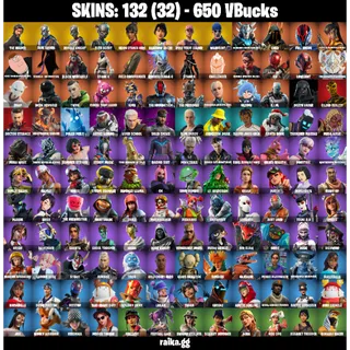 🎮 Fortnite OG STW Account [132 Skins] | [PC/PSN/XBOX] |Heron Stance Hero | Rainbow Racer | The Reaper 💀 | Floss | FA 