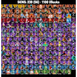 🎮 Fortnite GRAIL Account – 239 Skins | PC/PSN/XBOX | John Wick | Warpaint | Deadpool | Full Marvel Stack | OG STW | FA ⚡