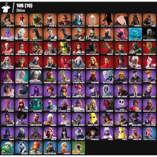 105 Skins | PC/PSN/XBOX | Midas 💎 | Mandalorian 💎 | Lara Croft 💎 | Boogie Down 💎 | FA ✅