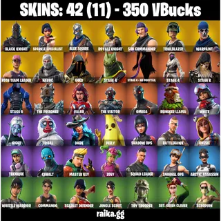 🎮 Fortnite OG STW Account – [42 Skins] | [PC/PSN/XBOX] |  Black Knight  | Sparkle Specialist | Floss| 54 EX