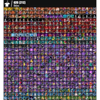 [625 Skins] | [PC/PSN/XBOX] | Gold Midas 🔥 Gold Brutus | Master Chief (Matte Black) 💎 | Take The L | FA ✅