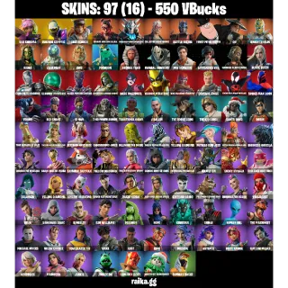 🎮 Fortnite Account — 97 Skins | Vivi Chroma, Subzero Cryptic, Lina Scorch | Ahsoka Tano | Boogie Down + In Da Party | FA ✅