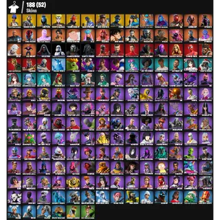 🔥 Fortnite STACKED – 188 Skins | PC/PSN/XBOX | Take The L 💎 | Blue Team Leader 💎 | Rogue Agent 💎 | Blue Striker 💎 | FA ✅