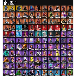 🎮 Fortnite STACKED – 121 Skins | Astro Jack 💎 | Rogue Agent 💎 | Tart Tycoon 💎 | The Visitor 💎 | FA ✅