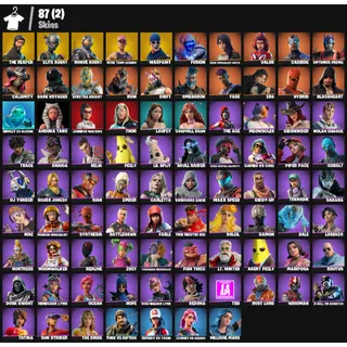 [87 Skins] | [PC/PSN/XBOX] | The Reaper 💎 Elite Agent | Take The L 🔥 | 7450 VB 💰 | FA ✅