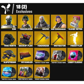 5 Skins | PC/PSN/XBOX | Eon 💎 Trailblazer 💎 Havoc 💎 Sub Commander 💎 | FA + EC ✅