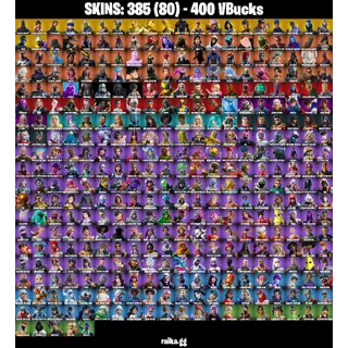 🎮 Fortnite Account — 385 Skins | Black Knight + OG STW | Omega (Stage 5), Sparkle Specialist, The Reaper | 160 EX | FA ✅