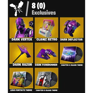 3 Skins | PC/PSN/XBOX | Dark Vertex 💜 | Marsha | MARSHINOBI | FA ✅