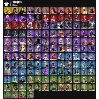 [136 Skins] | [PC/PSN/XBOX] | Gold Midas 💎 Reaper 💎 Candy Axe 💎 Laugh It Up | FA ✅