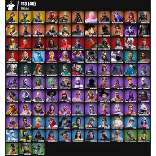 🔥 Fortnite Account – 113 Skins | PC/PSN/XBOX | The Reaper | Elite Agent | Leviathan Axe | 49 EX | FA ✅