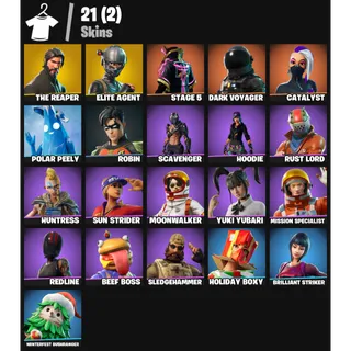 [21 Skins] | [PC/PSN/XBOX] | The Reaper 💎 Elite Agent 💎 Stage 5 💎 Take The L | FA ✅