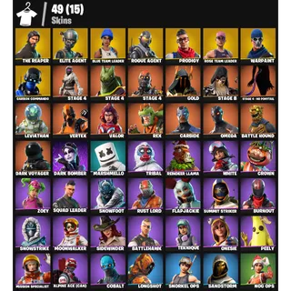 [PC/PSN/XBOX] - 49 Skins | The Reaper 💎 | Elite Agent 💎 | Take The L 💎 | Fresh 💎 | Orange Justice 💎 | FA ✅