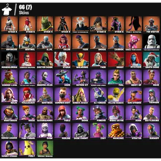 🎮 Fortnite Account – 66 Skins | PC/PSN/XBOX |  A.I.M. ⚡ Orange Justice | Boogie Down | 19 EX | FA ✅
