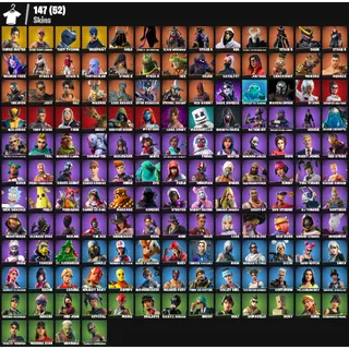 🎮 Fortnite Account – 147 Skins | PC/PSN/XBOX | Rose Team Leader, Warpaint, Red Knight | Candy Axe 💎 | Leviathan Axe | FA ✅