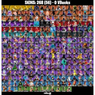 🎮 Fortnite Account — 268 Skins | Travis Scott ✨| [PC]