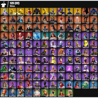 🎮 Fortnite OG STACKED – 129 Skins | PC Only | Galaxy 💎 | The Visitor 💎 | Omega Stage 5 💎 | Rogue Agent 💎 | EX 61 ⚡ | FA ✅