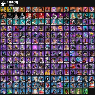 🔥 Fortnite Account – 209 Skins | PC/PSN/XBOX | FNCS Renegade | Arcane Jinx | Spider-Man | 40 EX | FA ✅